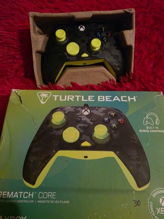 Mando Turtle Beach Rematch Core Xbox Negro/Amarill