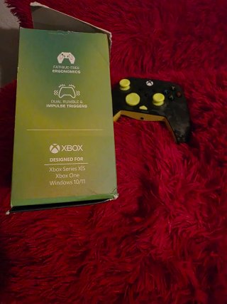 Mando Turtle Beach Rematch Core Xbox Negro/Amarill