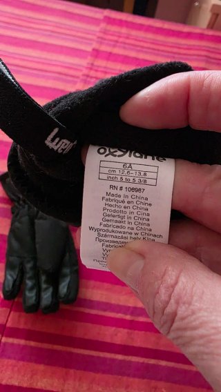 Guantes de nieve Wedze negros