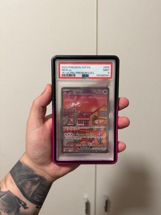 Mew ex Promo 151 PSA 9 Inglés