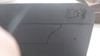 Escritorio maletín antiguo de viaje negro