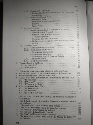 Libro Pintura Renacimiento Ducado Gandía (1985)