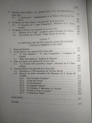 Libro Pintura Renacimiento Ducado Gandía (1985)