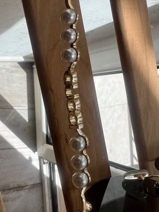 Occhiali da sole Gucci perle oro