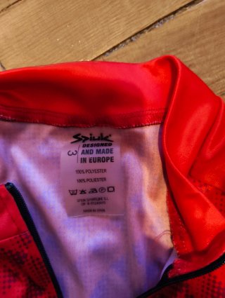 Maillot Spiuk Ciclismo Talla 3 niño