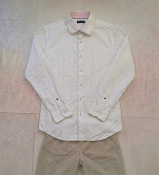 Camisa Tommy Hilfiger Blanca Talla L
