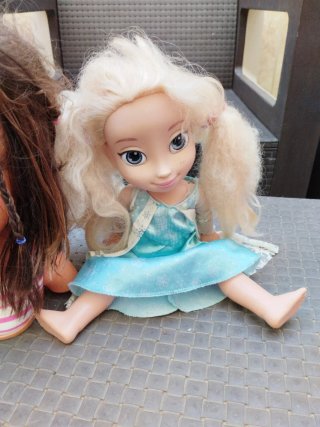 Muñecas para peinar Elsa y Nenuco