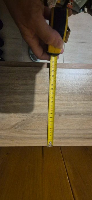 Mesa plegable madera y metal