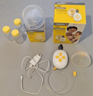 Sacaleches Medela Solo Hands-Free + Extras