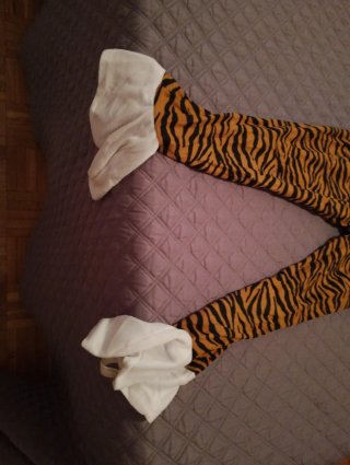Disfraz de Tigre Enterizo con Capucha