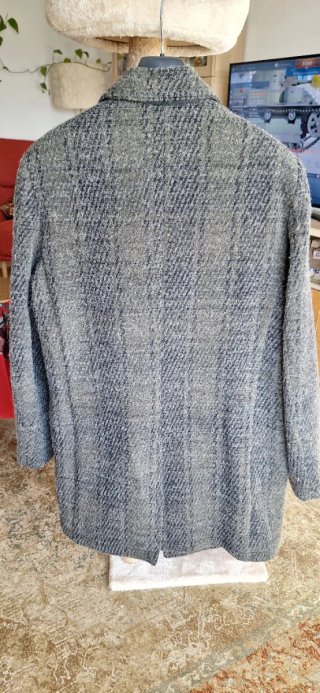 Abrigo Trussardi gris hombre