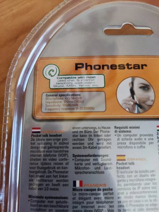 Auriculares Phonestar Conceptronic Nuevos