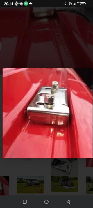 Soportes sin guía para toldos Camper VW