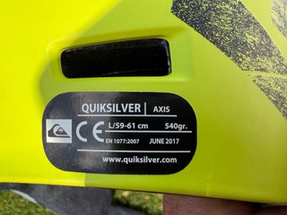 Casco + gafas Snowboard/esquí Quiksilver