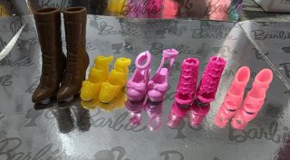 Lote 50 Zapatos Barbie Accesorios Muñeca