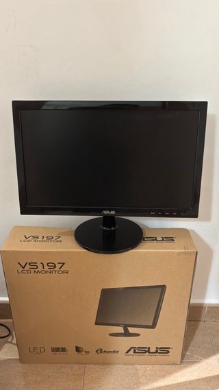 Monitor ASUS VS197 LED Negro
