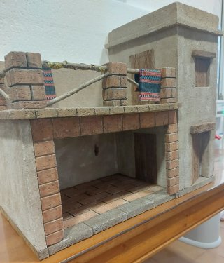 Posada artesanal para belenes