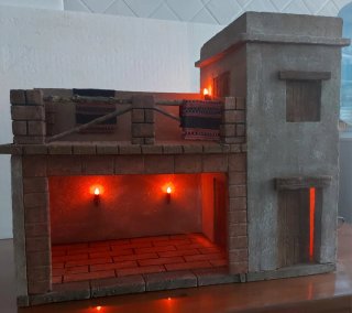 Posada artesanal para belenes