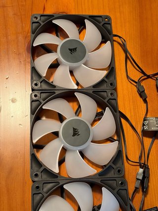 Corsair 120mm ARGB PWM Ventiladores Nuevos