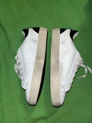 Golden Goose Superstar Plata y Blanco