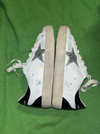 Golden Goose Superstar Plata y Blanco