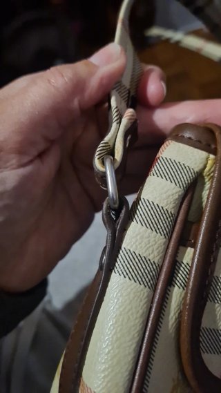 Borsa Burberry Beige/Marrone