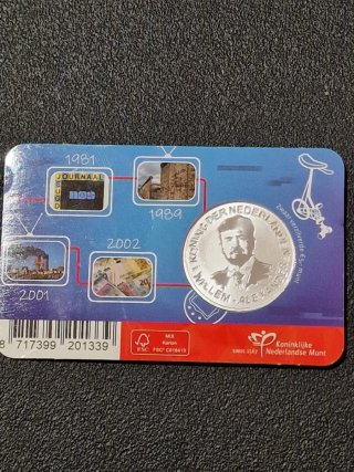 Moneda 5 euros Países Bajos 2021 Willem