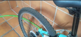 Bicicleta RUNFIT color turquesa