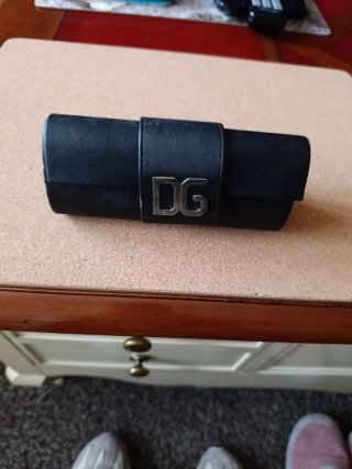 Funda para gafas Dolce & Gabbana negra