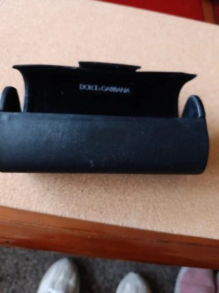 Funda para gafas Dolce & Gabbana negra