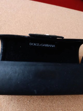 Funda para gafas Dolce & Gabbana negra