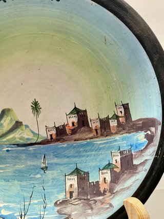 PLATO SOUVENIR DE MARRUECOS