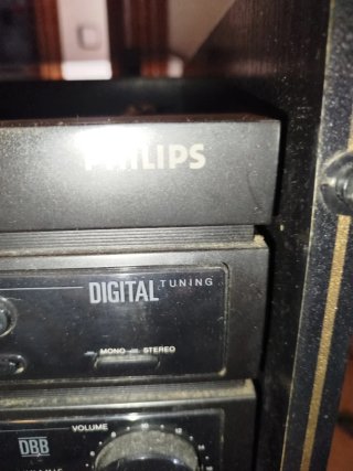 Equipo de música Philips doble case