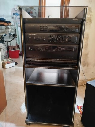 Equipo de música Philips doble case