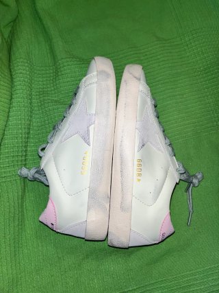 Golden Goose Sneakers Blancas y Rosas