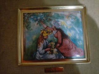 2 Reproducciones Esmalte de Renoir.