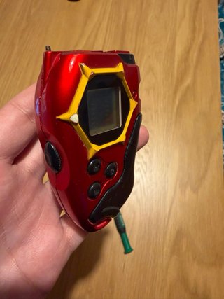 Digivice D-Tector Bandai Rojo