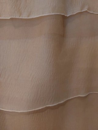 Traje de fiesta El corte inglés beige y morado