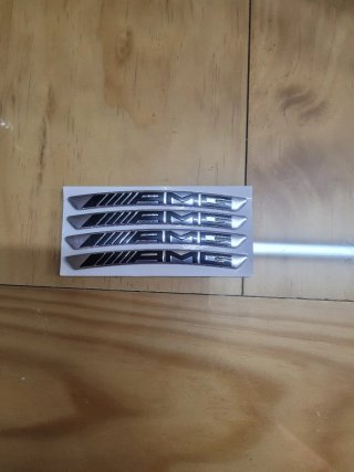 Pegatinas AMG Mercedes Llantas (4 uds)