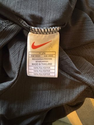 Camiseta Nike Running Dry-Fit Negra Talla L