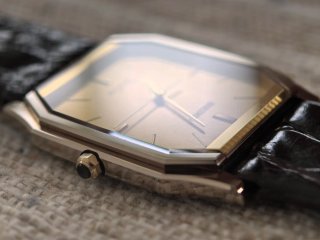 Seiko Dolce Tank 9531 5090 Tungsten Carbide 1986