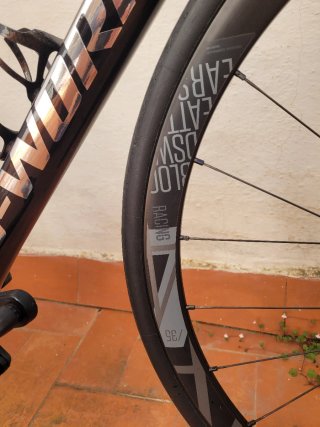 Bicicleta carretera carbono 11v