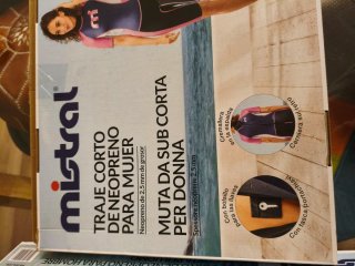 Neopreno Mujer Mistral Talla M