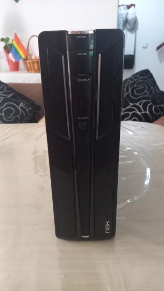 Caja PC Nox Coolbay Slim Negra
