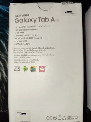 Samsung Galaxy Tab A6 7 8GB Wi-Fi