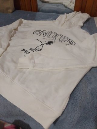 Sudadera Snoopy Blanca