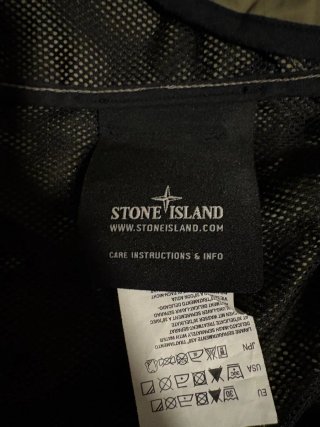 Giacca Stone Island Micro Reps Verde Militare L