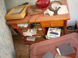 Escritorio de madera