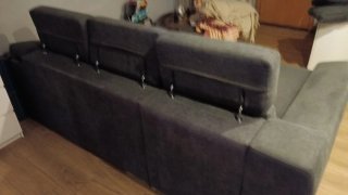 Sofá Chaiselongue Cama Gris