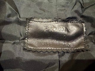 Chaqueta de cuero Prada Nappa